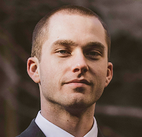 Thomas Whitfield, handelsanalytiker hos en kryptomarkedsplatform, headshot